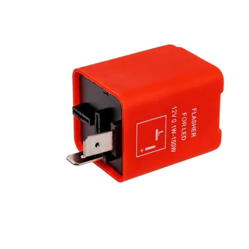 Elec. Flasher (3-Pin-Red) 3W RE-Compact 4St N/M